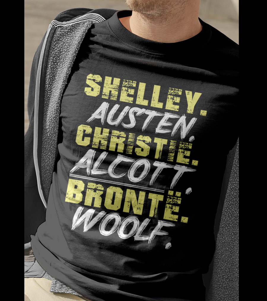 Shelley Austen Christie Alcott Bronte Woolf T-Shirt