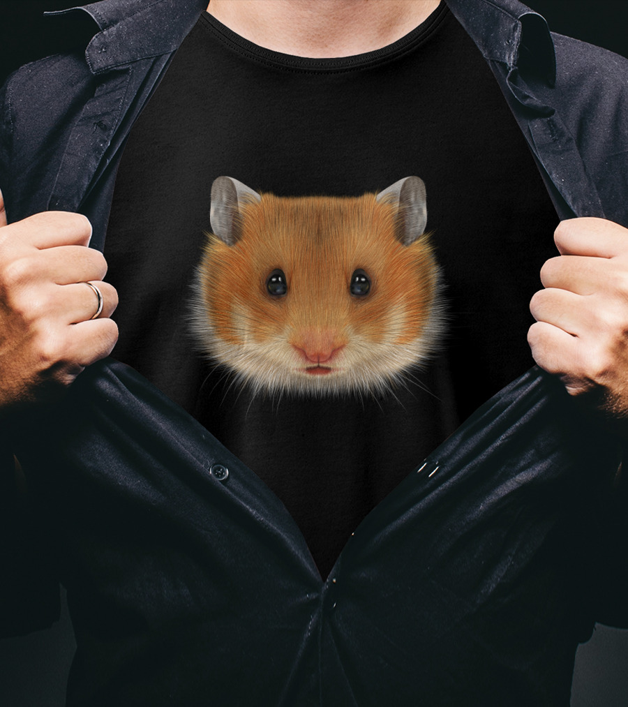 Hamster Face Close-Up T-Shirt