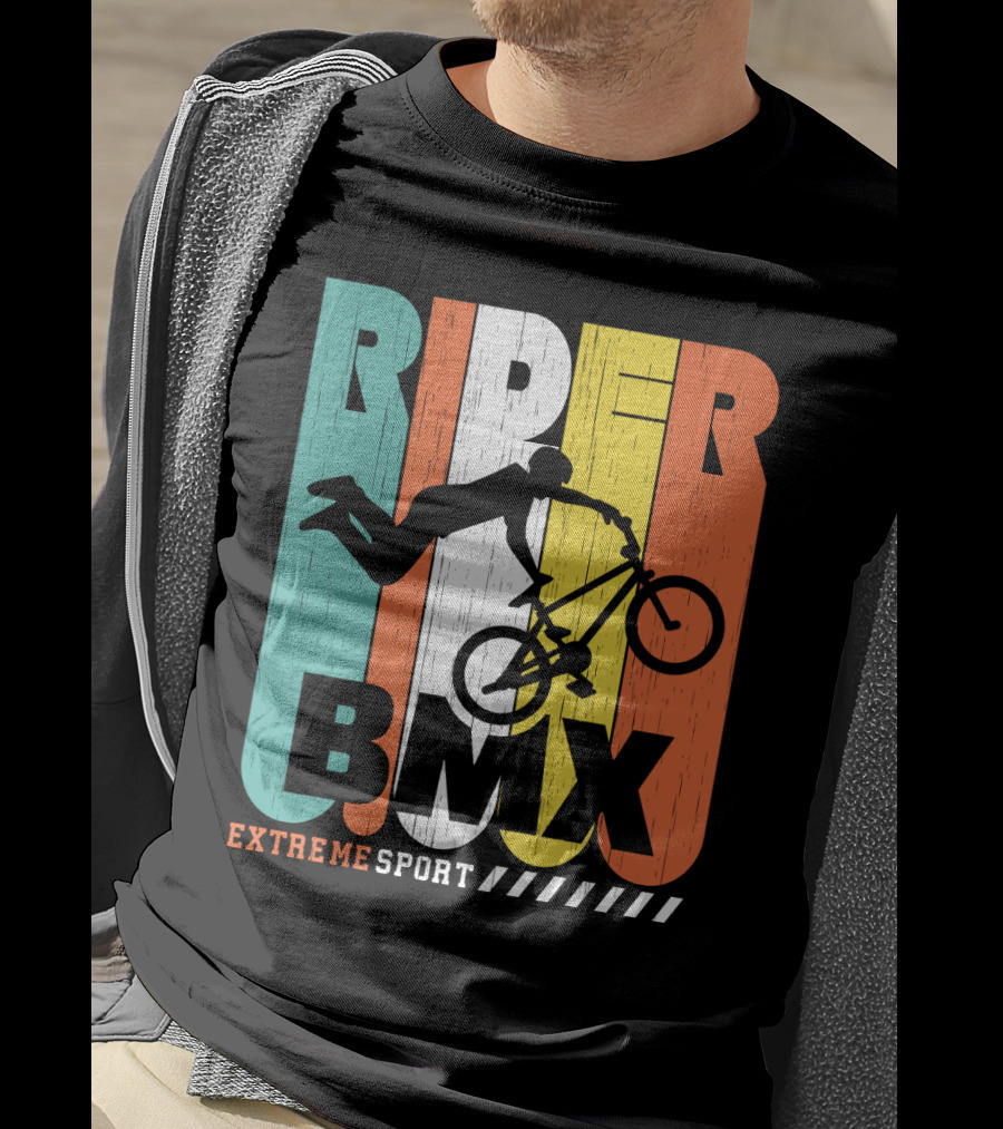 Rider BMX Extreme Sport T-Shirt