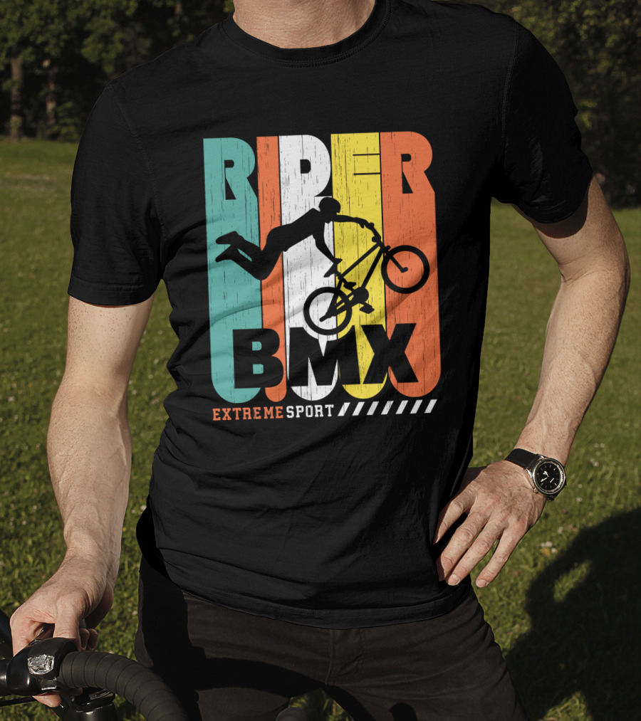 Rider BMX Extreme Sport T-Shirt
