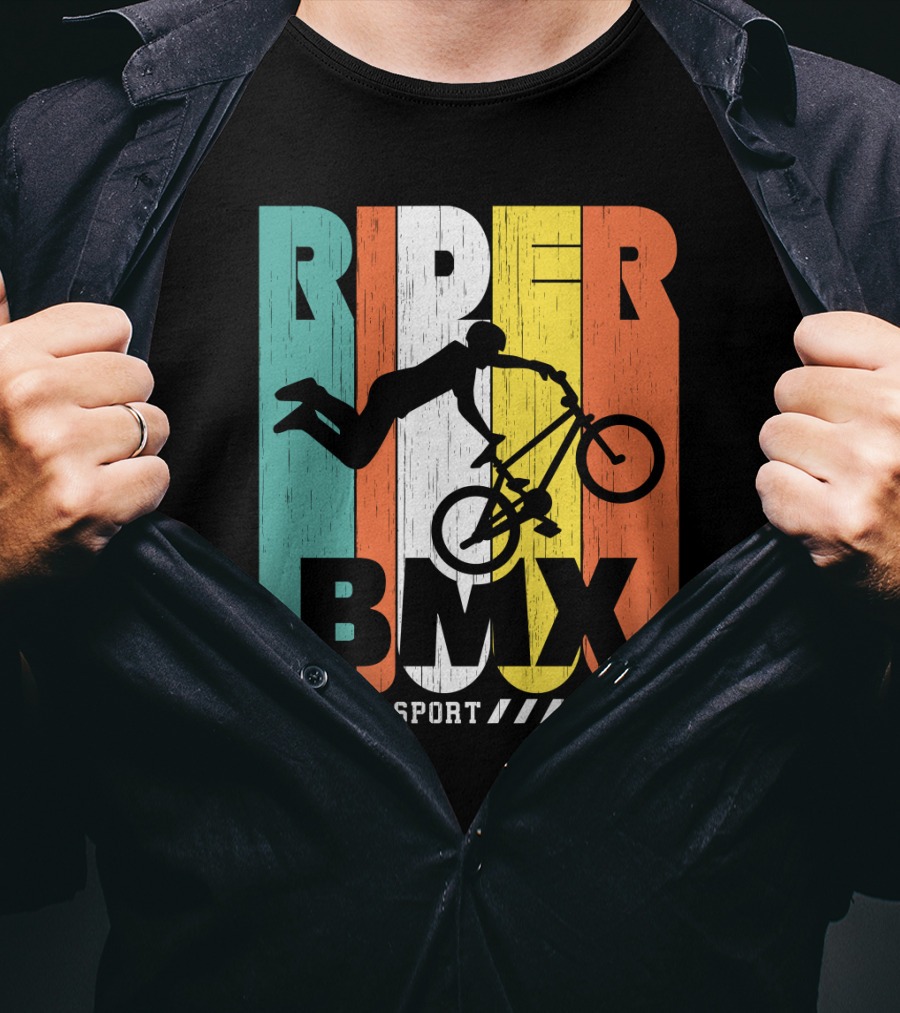 Rider BMX Extreme Sport T-Shirt