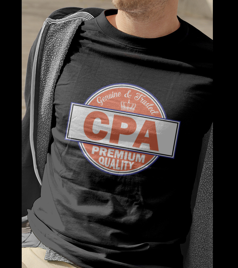 Genuine And Trusted CPA Premium Quality T-Shirt