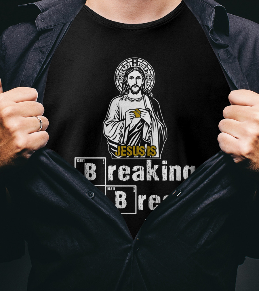 Jesus Is Breaking Bread Elements BBe T-Shirt