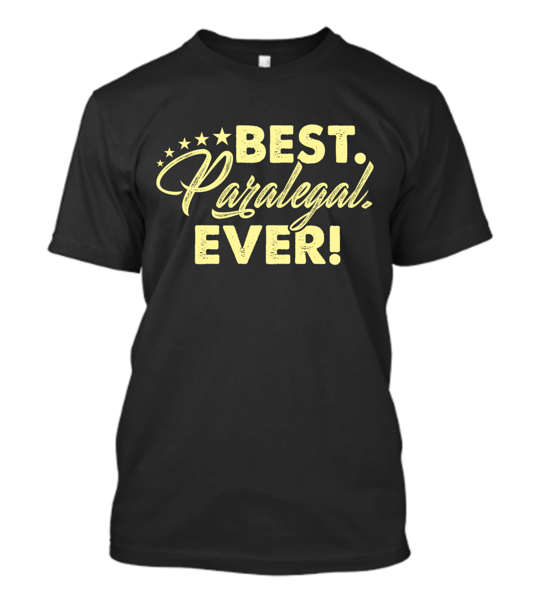 Best Paralegal Ever Five Stars T-Shirt