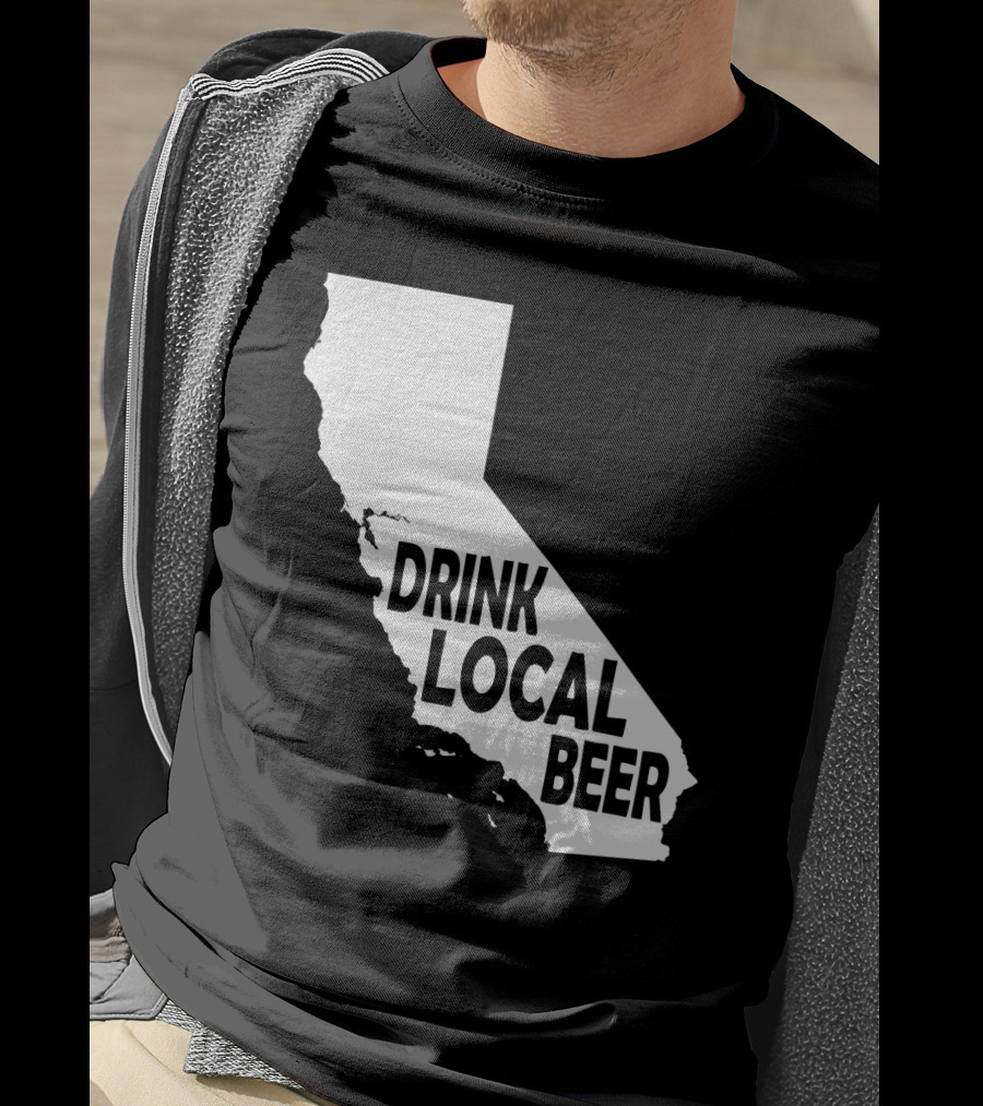 California Drink Local Beer T-Shirt