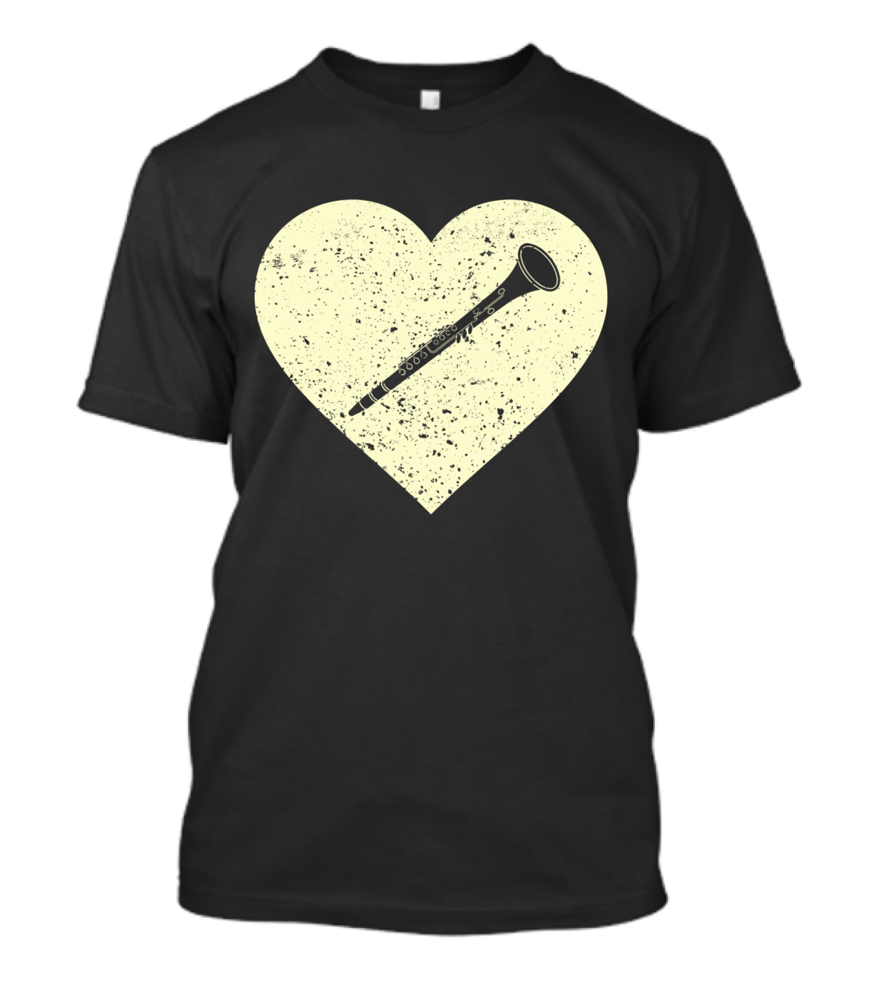 Heart Shaped Love To Play The Oboe Musician T-Shirt