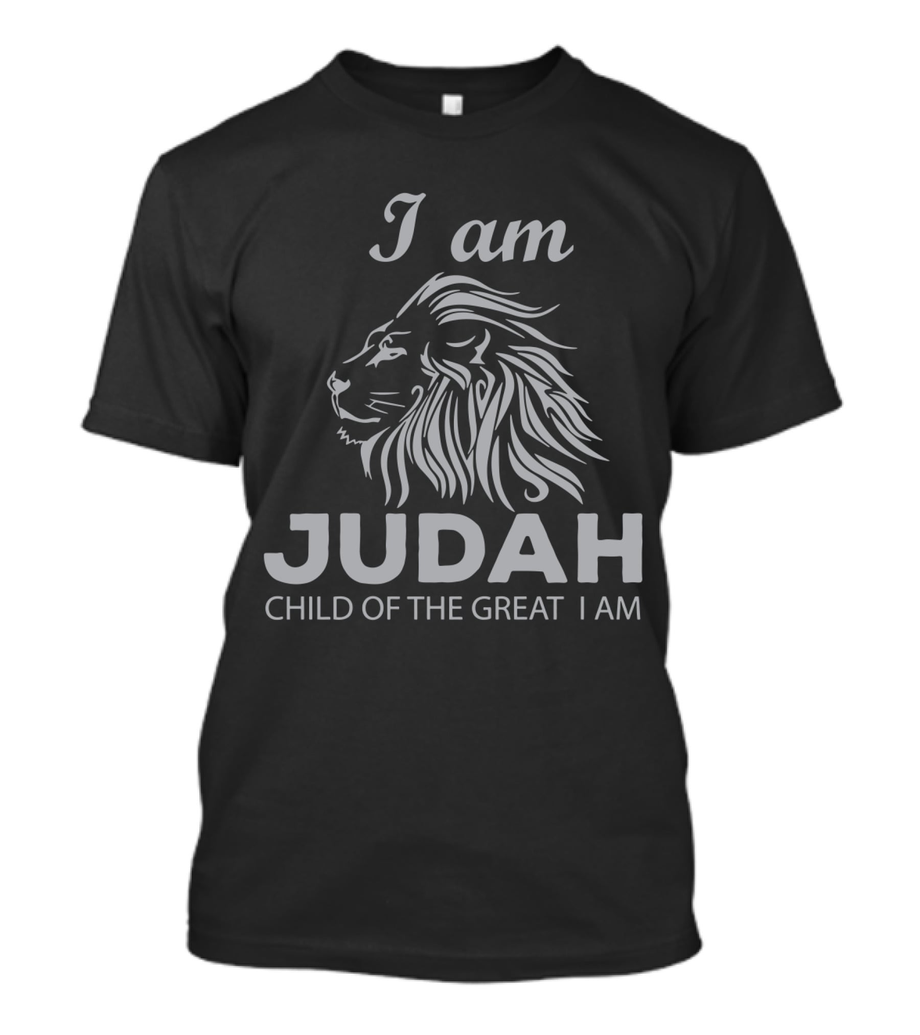 I Am Judah Child Of The Great I Am Lion Head T-Shirt