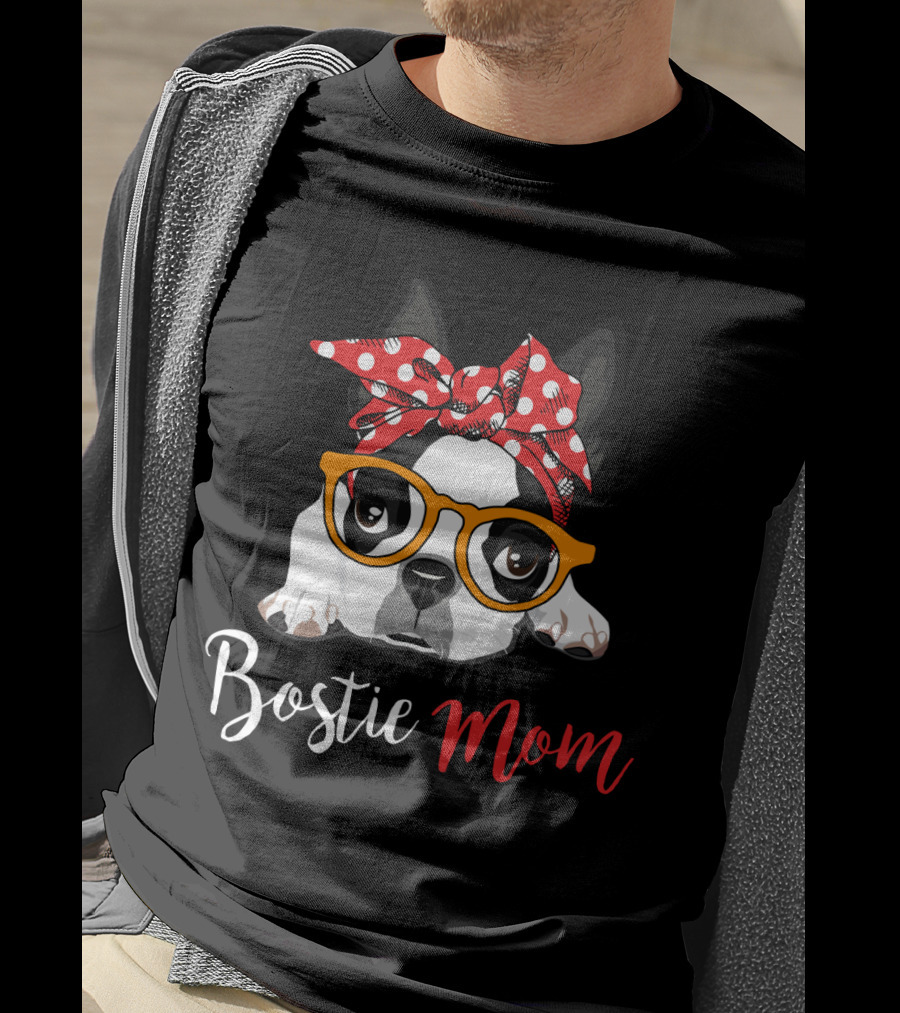 Bostie Mom T-Shirt
