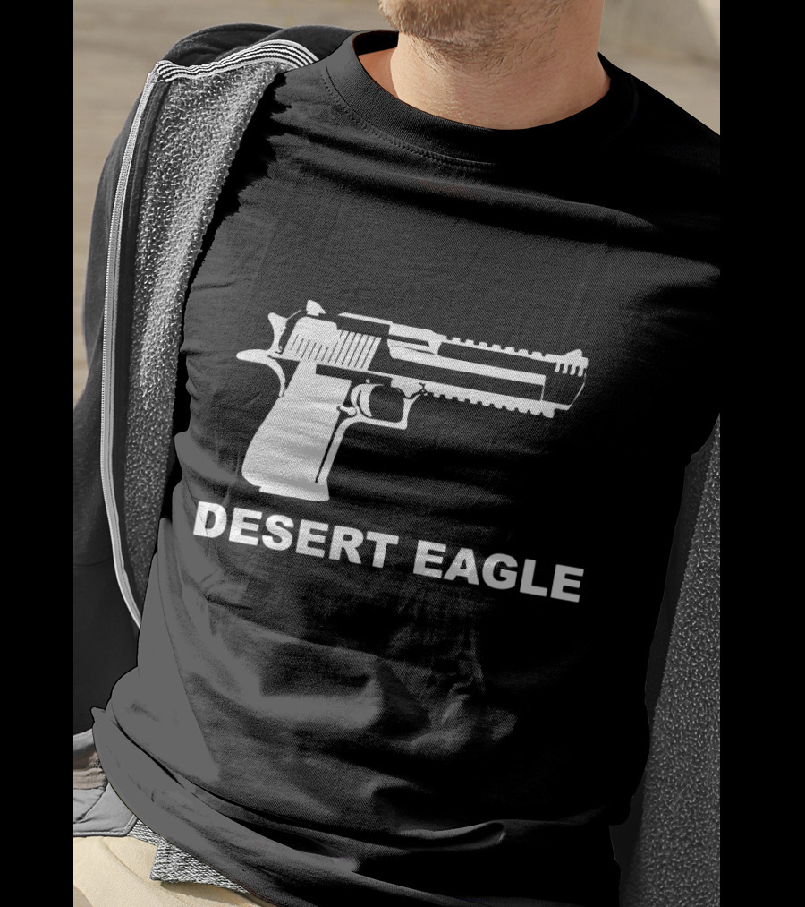 Desert Eagle .50AE .44 Magnum 50 Cal Deagle Gun T-Shirt