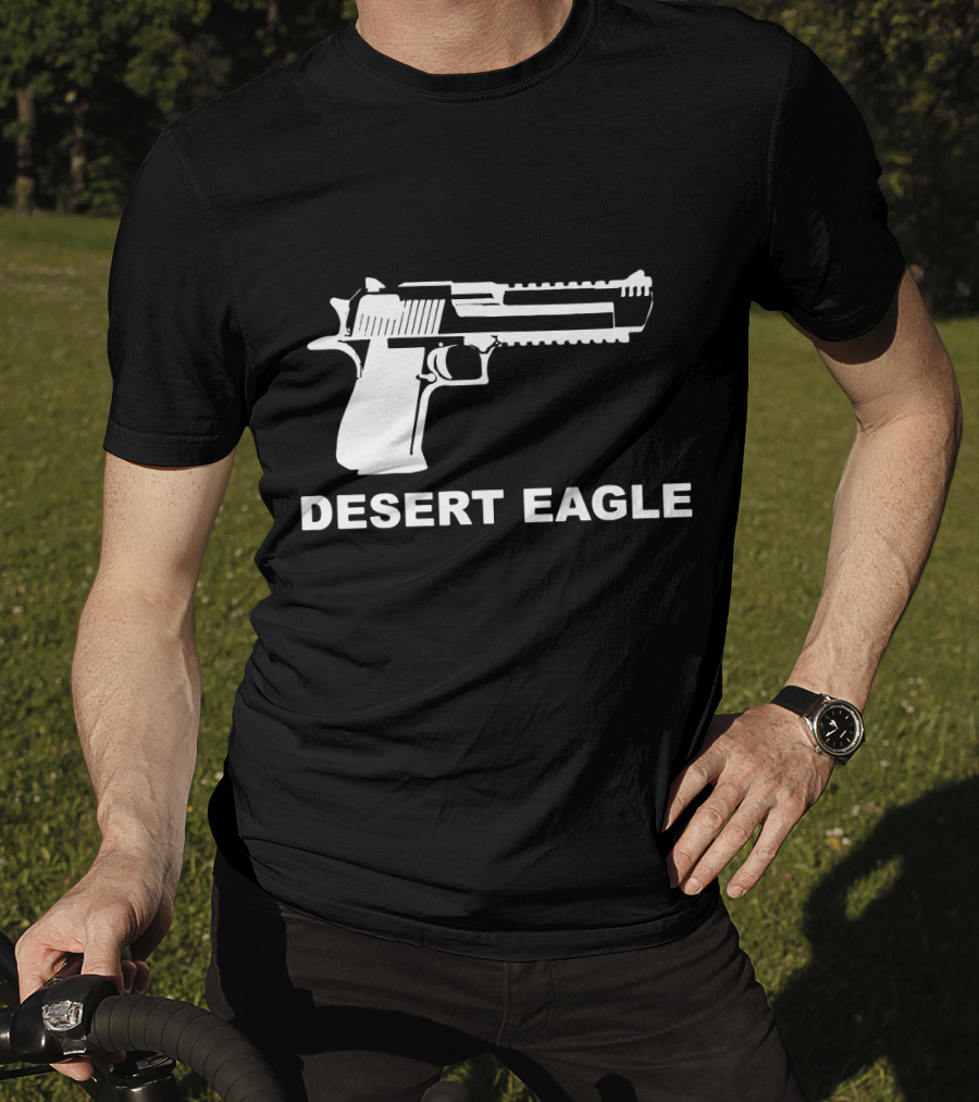 Desert Eagle .50AE .44 Magnum 50 Cal Deagle Gun T-Shirt