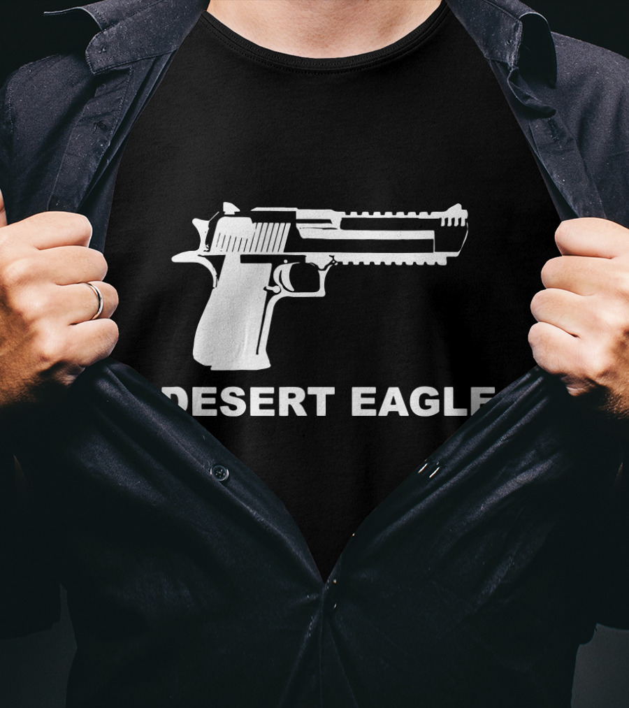 Desert Eagle .50AE .44 Magnum 50 Cal Deagle Gun T-Shirt
