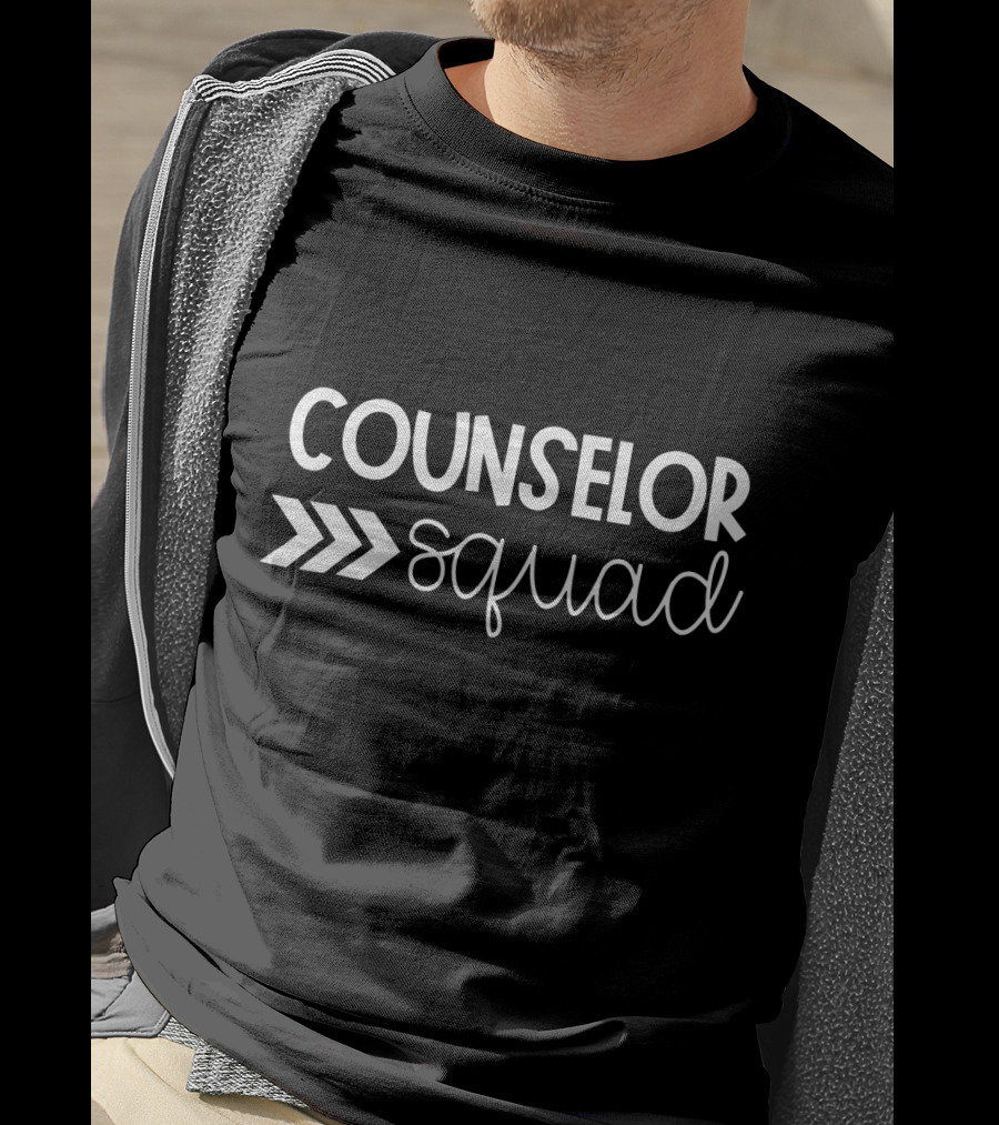 Counselor Squad Team Counseling Arrow T-Shirt