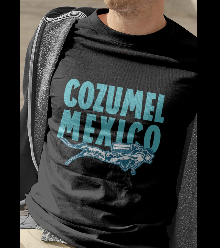 Cozumel Mexico Scuba Diver Adventure T-Shirt
