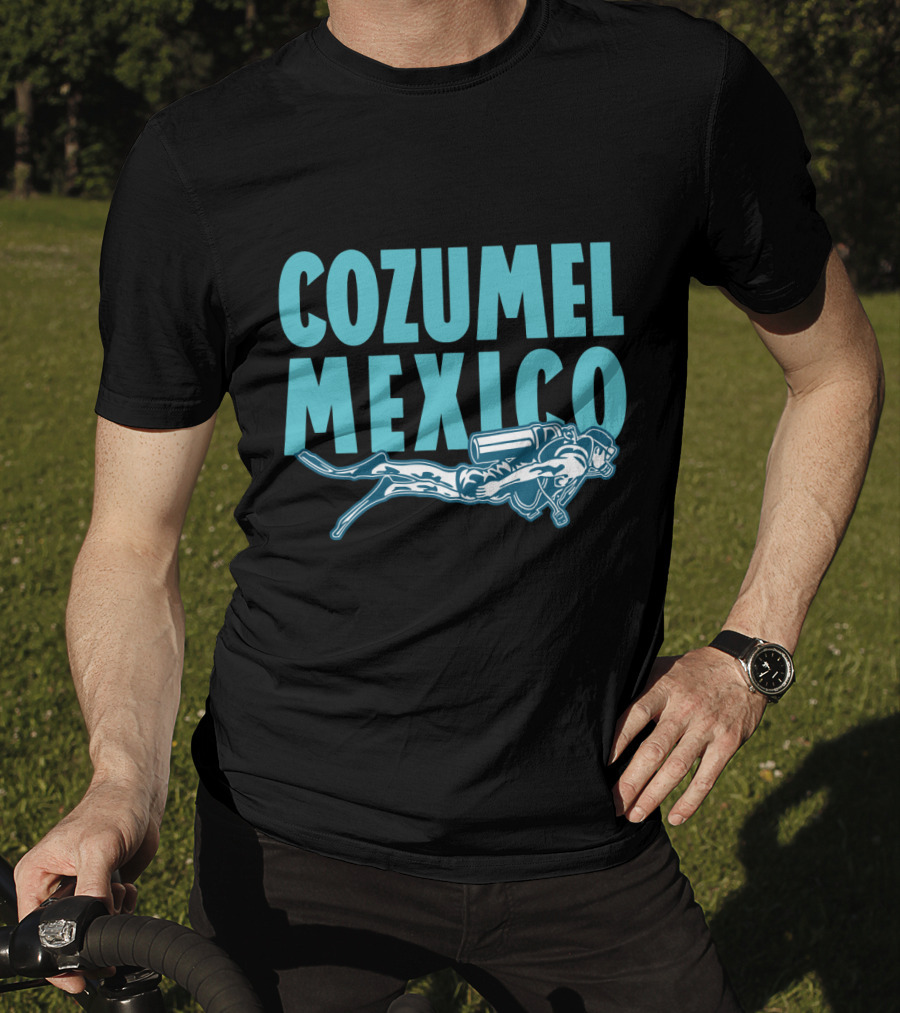 Cozumel Mexico Scuba Diver Adventure T-Shirt