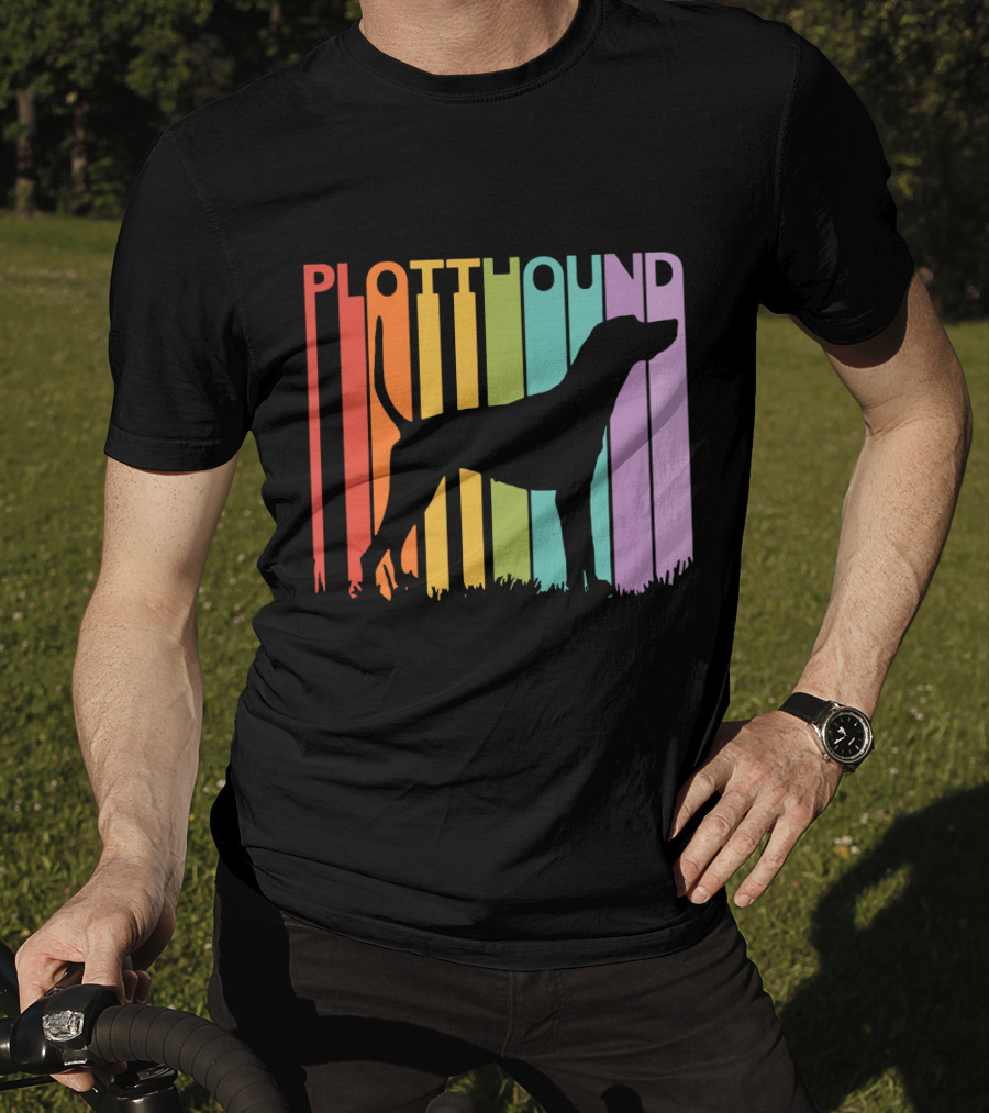Plott Hound Rainbow T-Shirt