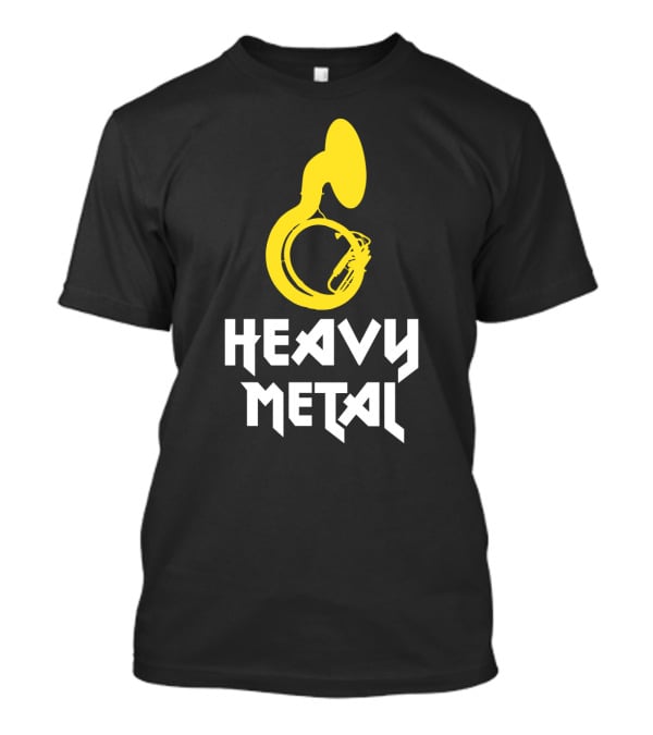 Heavy Metal Sousaphone Fun Marching Band T-Shirt