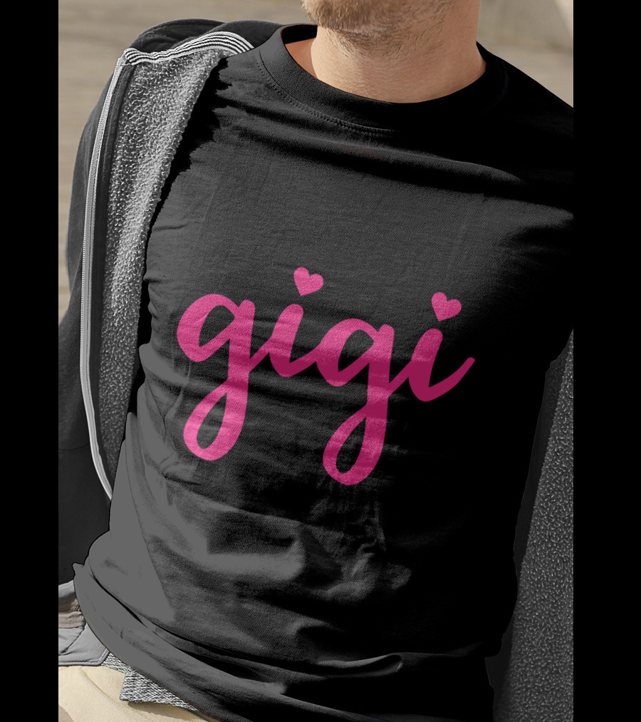 Gigi With Hearts For Grandma T-Shirt