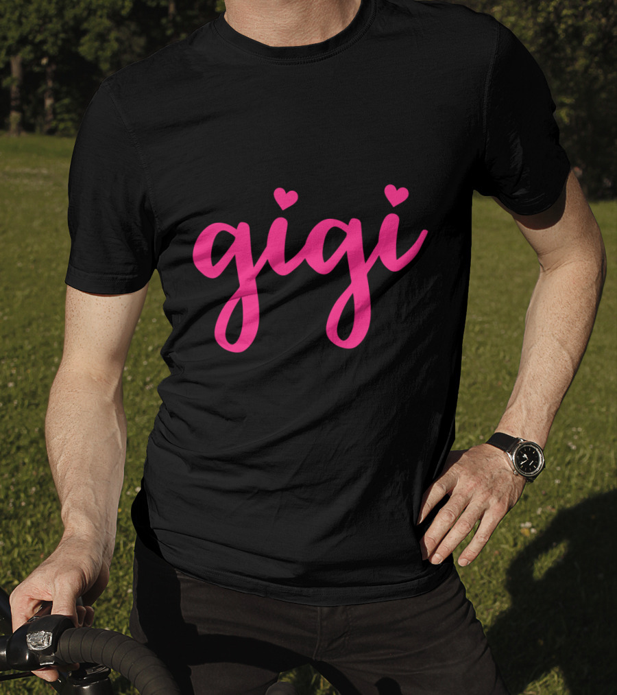 Gigi With Hearts For Grandma T-Shirt