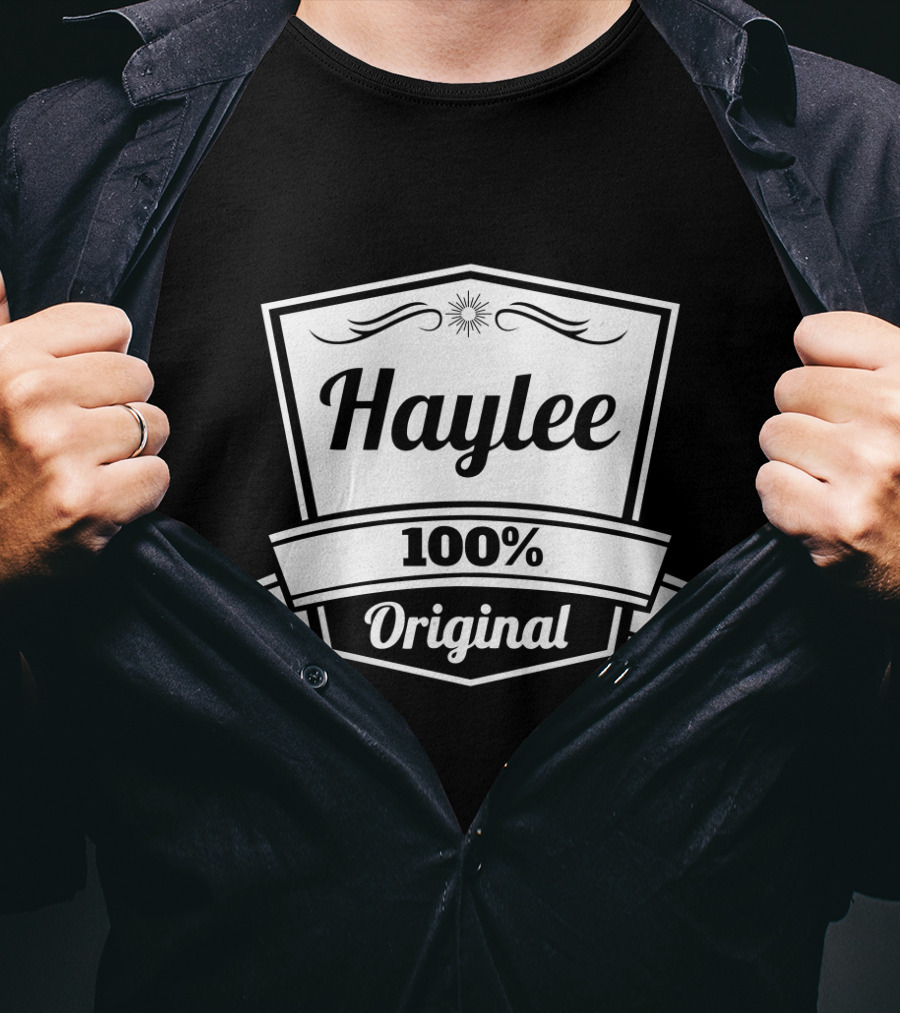 Haylee 100% Original Personalized Name Birthday T-Shirt
