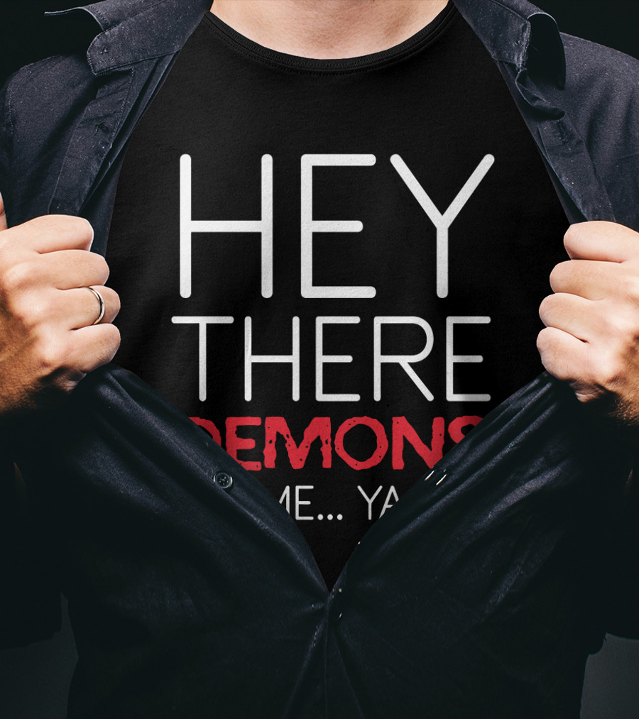 Ghost Files Hey There Demons It's Me Ya Boi T-Shirt