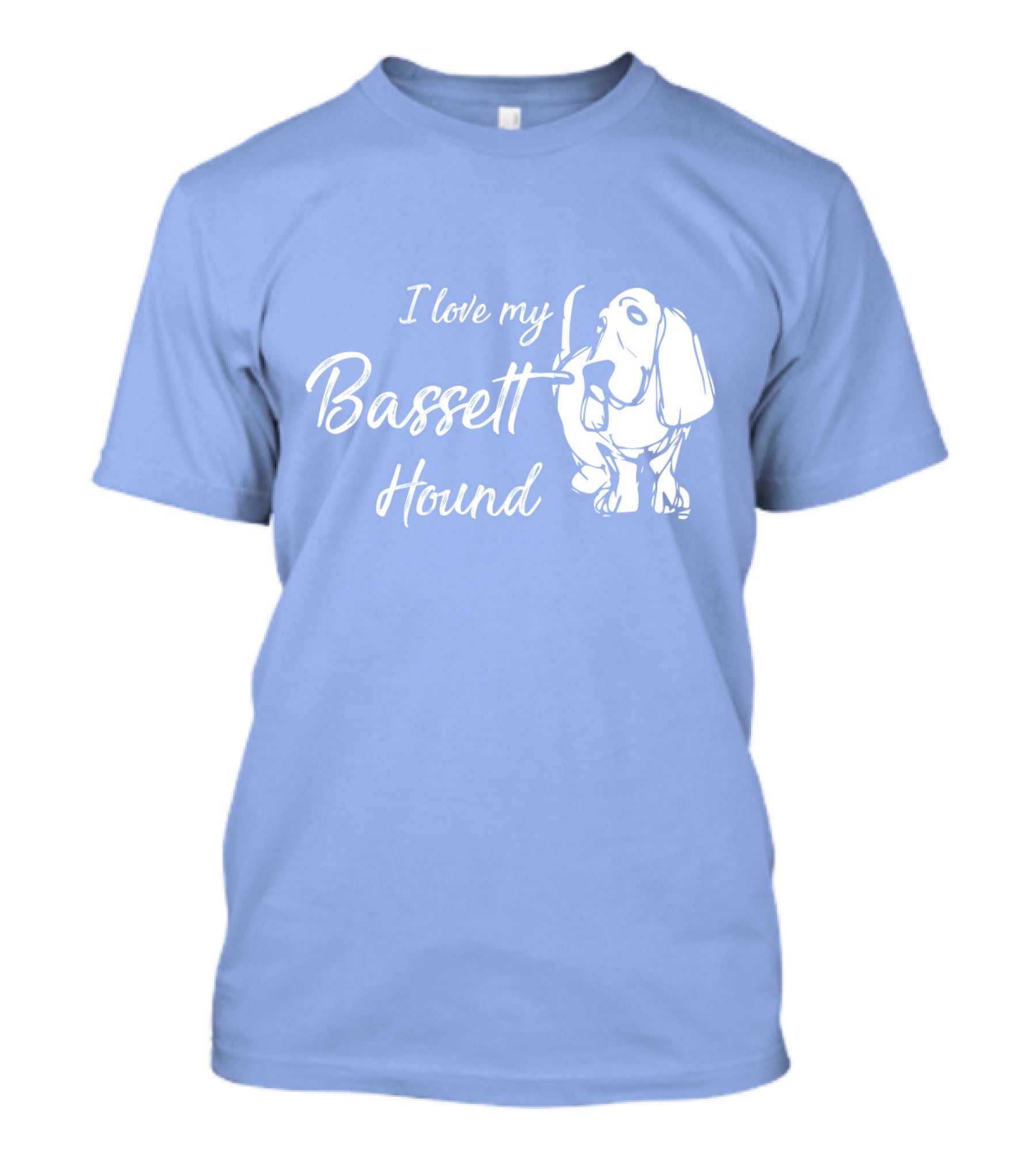 I Love My Basset Hound T-Shirt