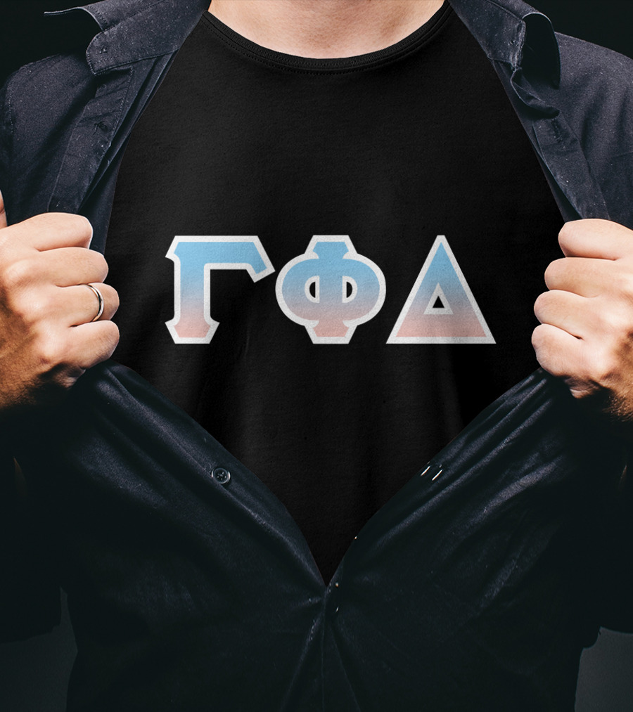Gamma Phi Delta Sorority Inc Greek Letters T-Shirt