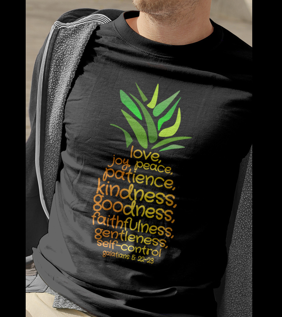 Pineapple Symbol Galatians 5:22-23 Love Joy Peace Patience Kindness Goodness Faithfulness Gentleness Self-Control T-Shirt