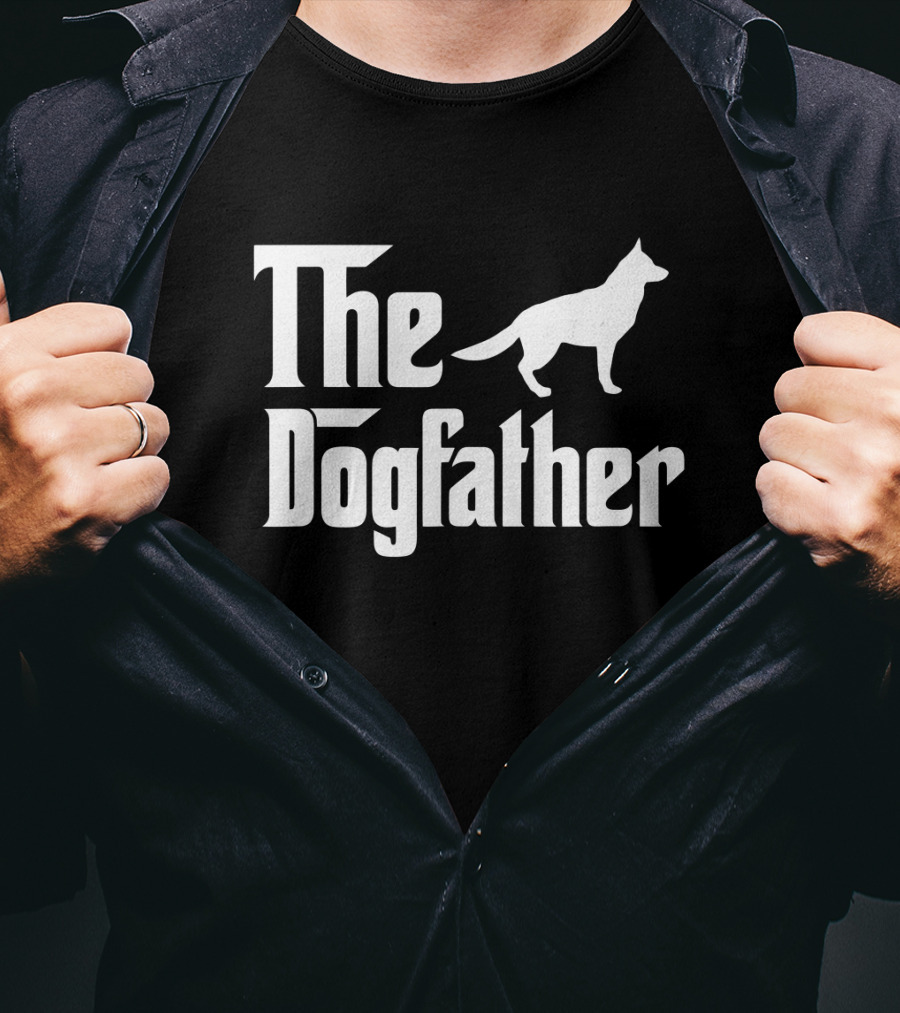 The Dogfather German Shepherd Mafia Movie T-Shirt