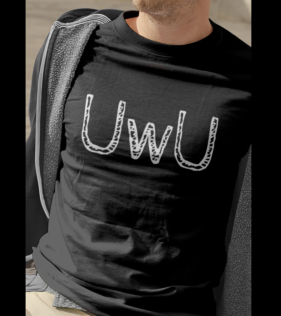 UwU Face Text Emoticon Kawaii Expression T-Shirt
