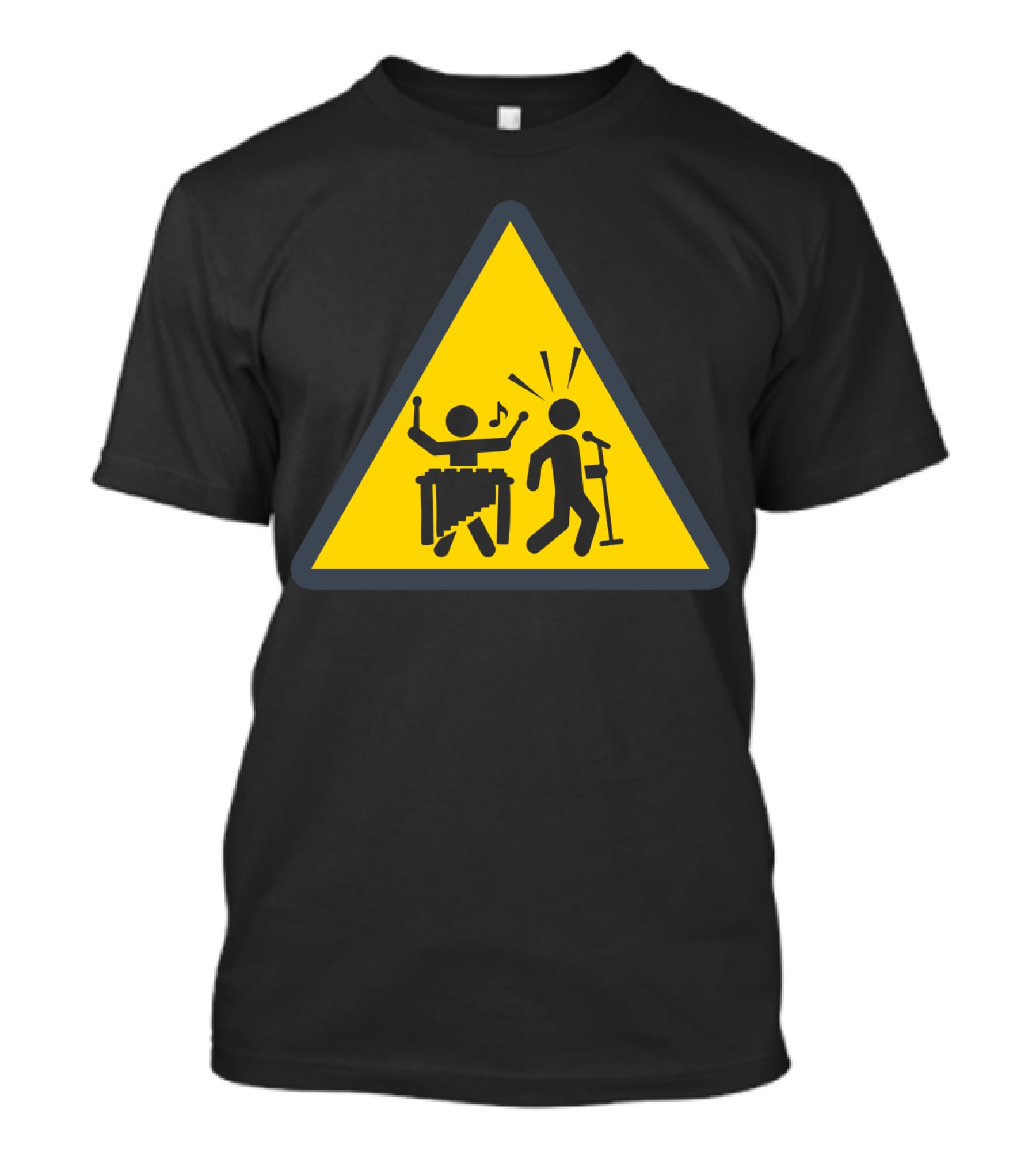 Warning Marimba Music And Singing Comedy T-Shirt