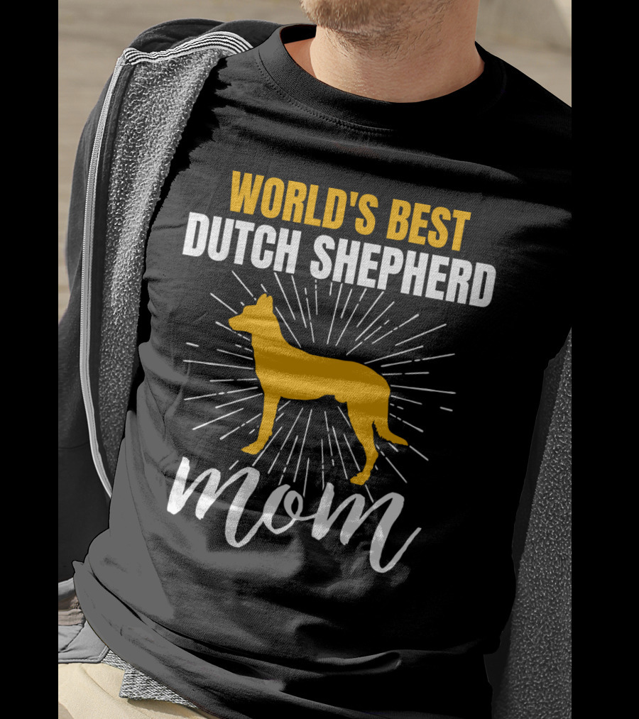 World's Best Dutch Shepherd Mom T-Shirt