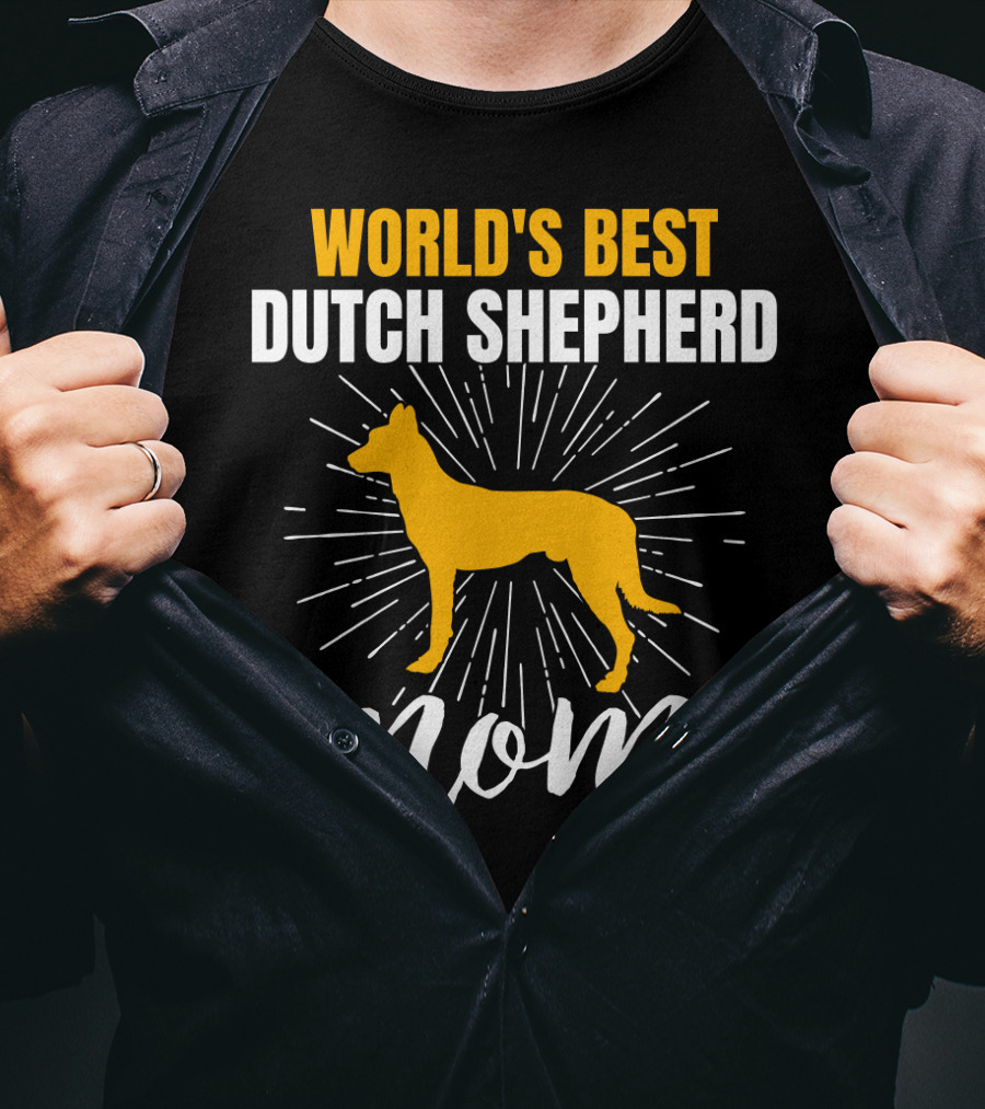 World's Best Dutch Shepherd Mom T-Shirt