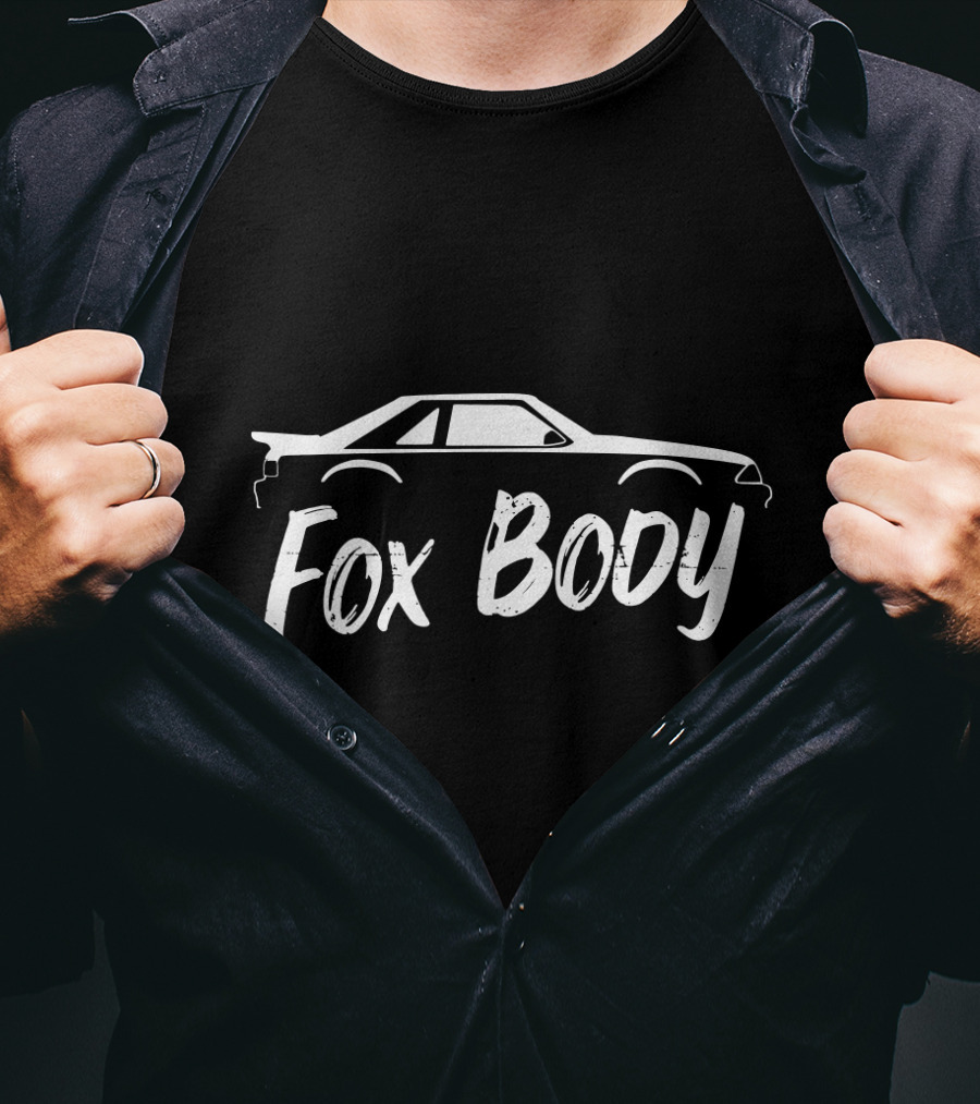 Foxbody American Stang Muscle Car 5.0 Classic Mustang T-Shirt