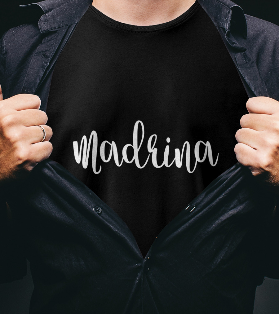 Madrina Godmother Maid Of Honor In Spanish Latino T-Shirt