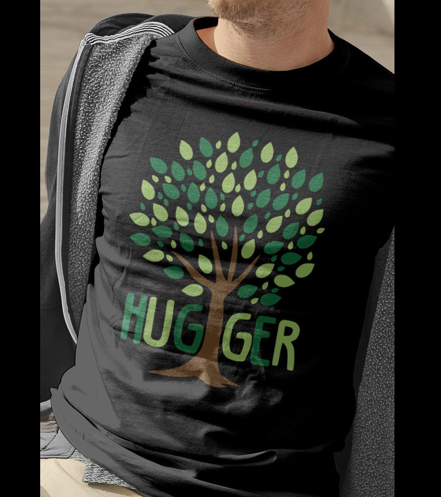 Hugger Tree Hugger Planting T-Shirt