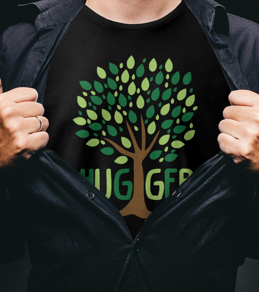 Hugger Tree Hugger Planting T-Shirt