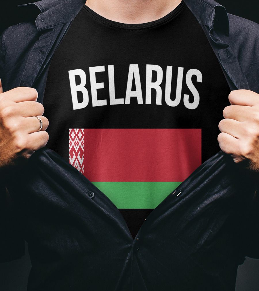 Belarus Flag Travel Vacation Belarusian T-Shirt