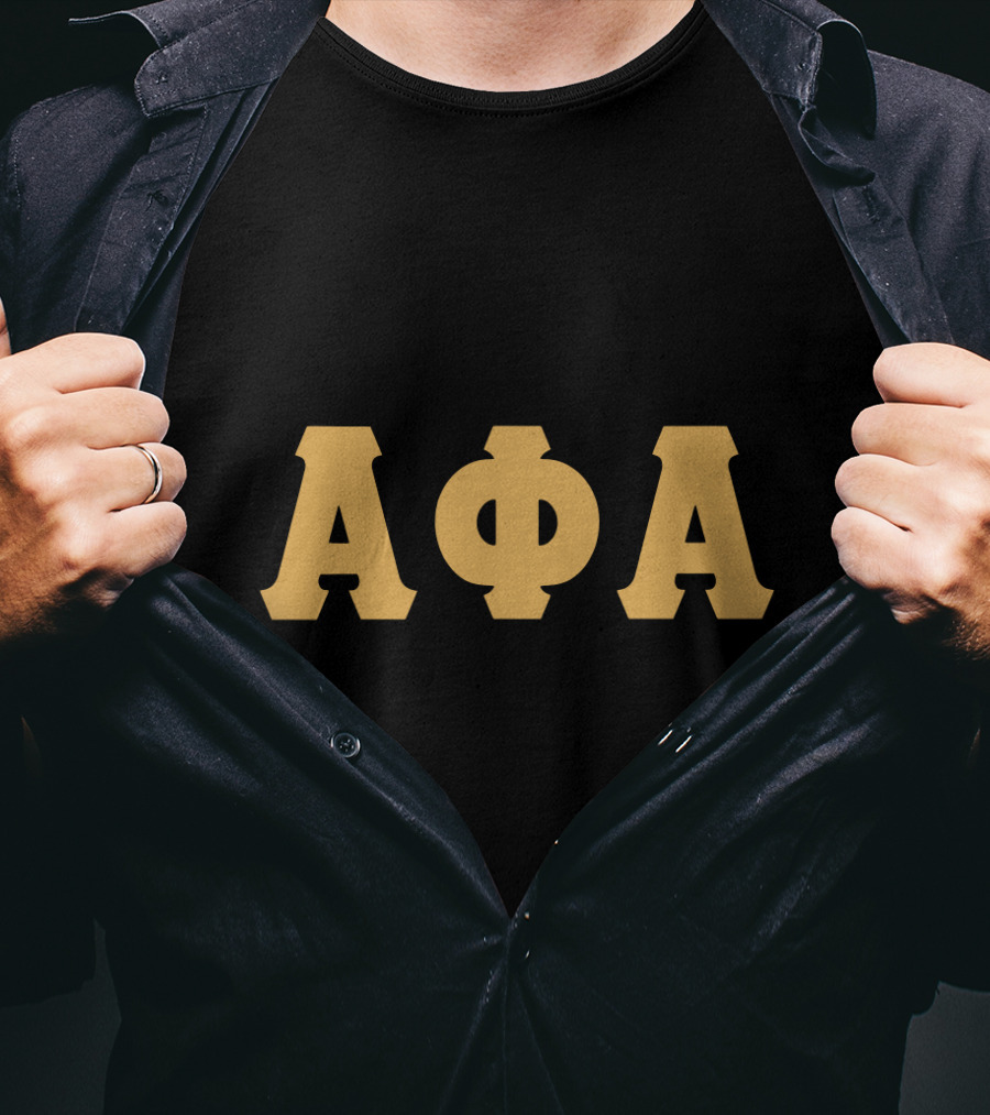 Alpha Phi Alpha Greek Letters Fraternity Clothing T-Shirt