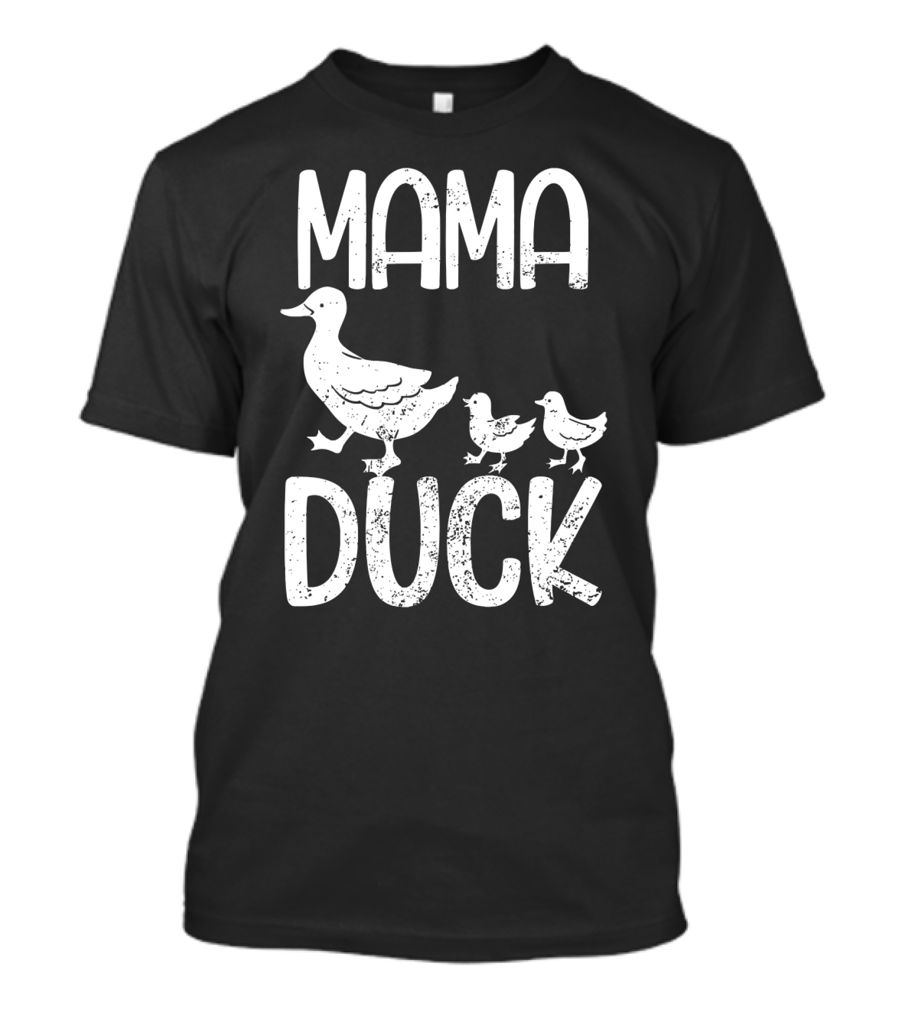Mama Duck With Kids Mothersday T-Shirt