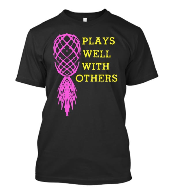 Plays Well With Others Pineapple Abstract Xylophone T-Shirt