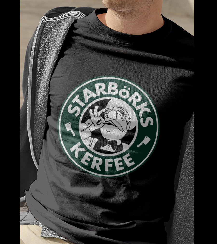 Swedish Chef Starborks Kerfee Starbucks Muppets T-Shirt