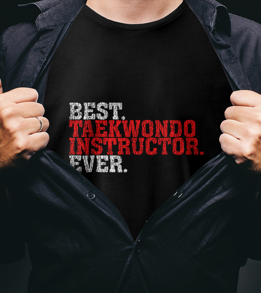 Best Taekwondo Instructor Ever T-Shirt