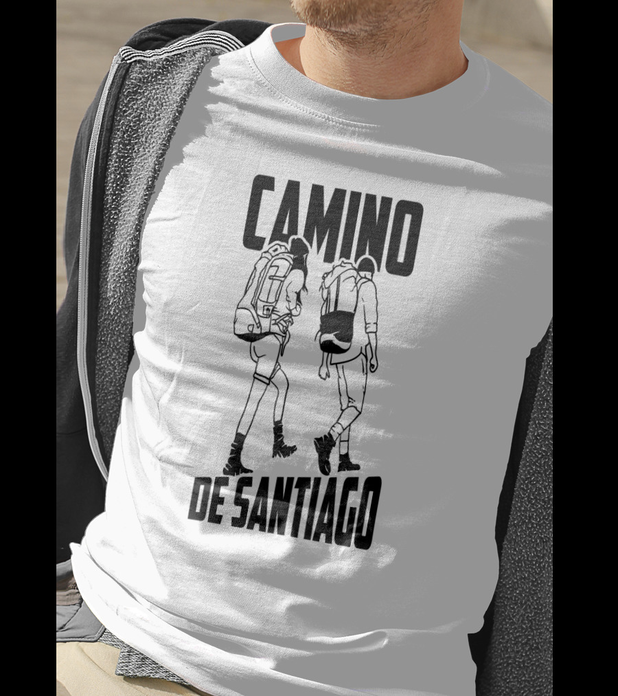 Camino De Santiago Trekking Journey El Camino Crusade T-Shirt