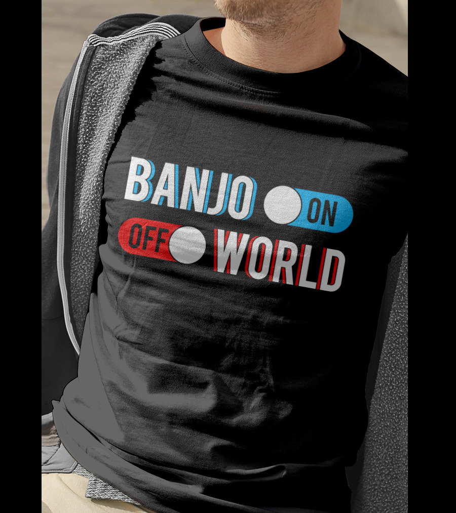 Banjo On Off World T-Shirt