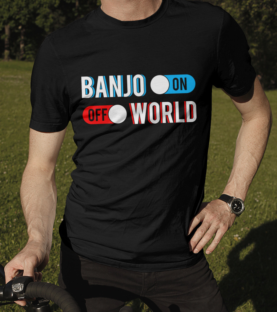 Banjo On Off World T-Shirt