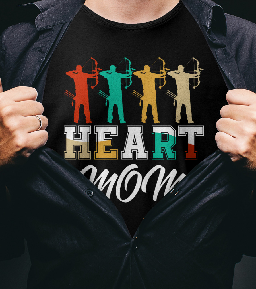 Heart Mom Archery T-Shirt