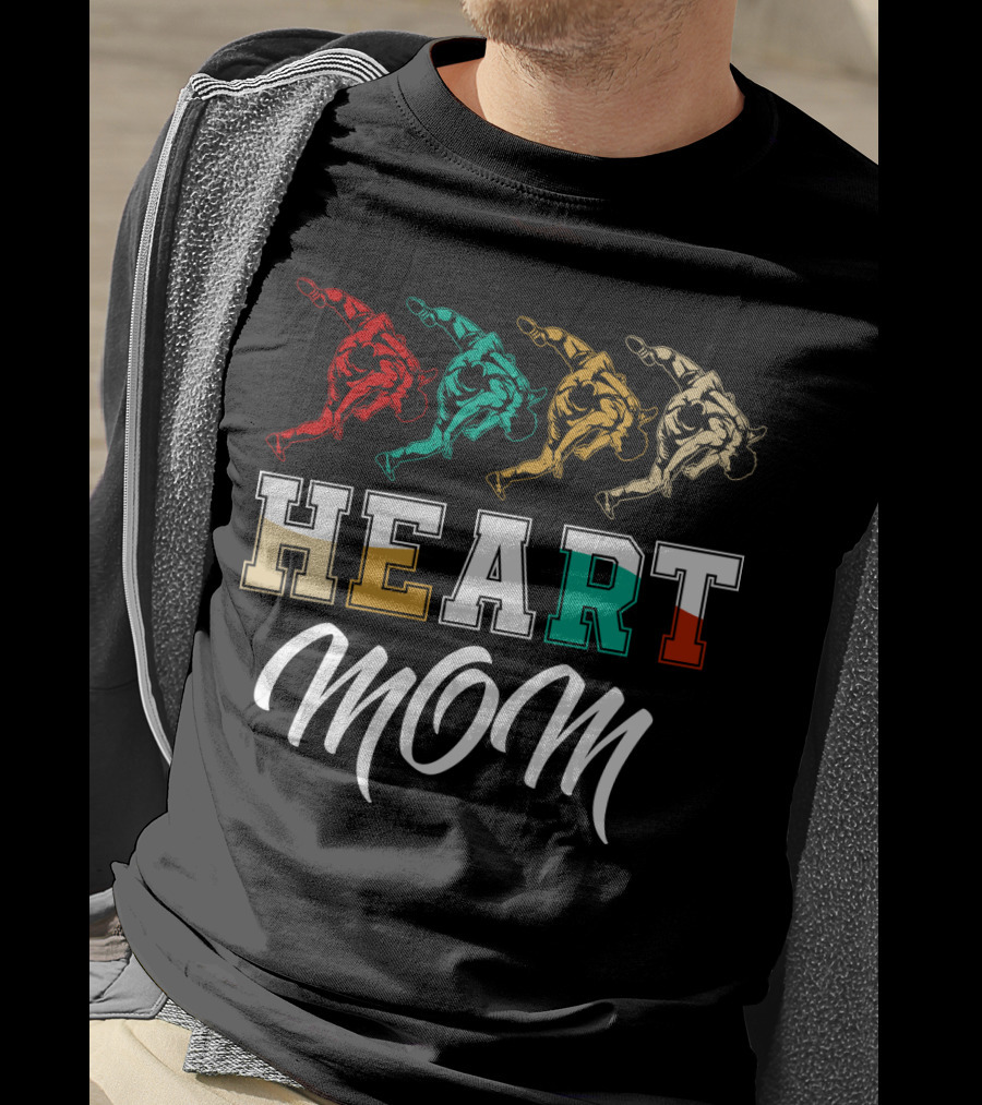 Heart Mom Wrestlers T-Shirt