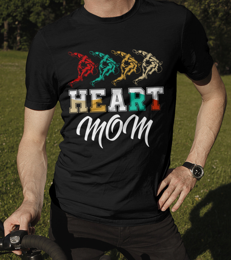 Heart Mom Wrestlers T-Shirt