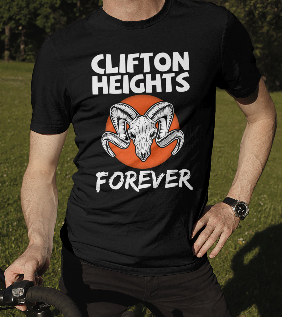 Clifton Heights Forever Ram Skull T-Shirt