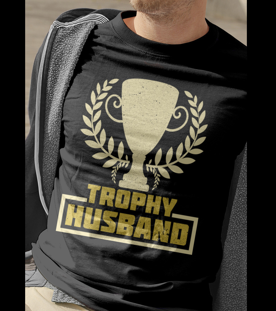 Trophy Husband Laurel Cup Highlight T-Shirt